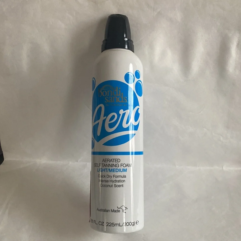 BONDI SANDS Aero Self Tanning Foam Light/Medium 7.61oz $28 NIP